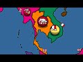 History of Thailand 1900-2022 [Countryballs]