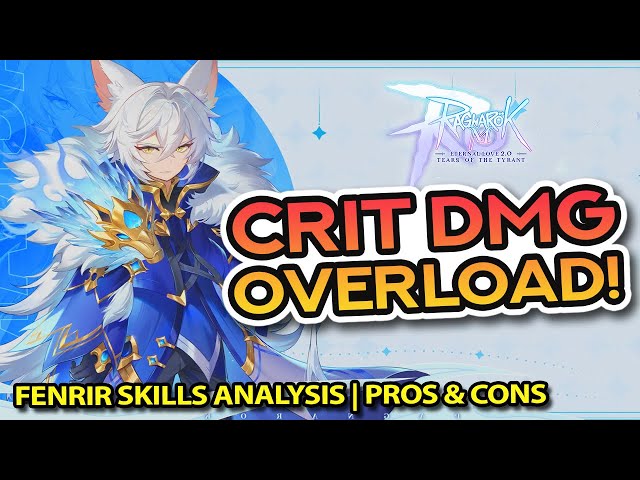 FENRIR: First Bow User Hero Class! ~ Skills Analysis + Pros and Cons class=