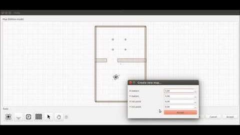 Configure The Environment Map - Aerostack 2.0 tutorials