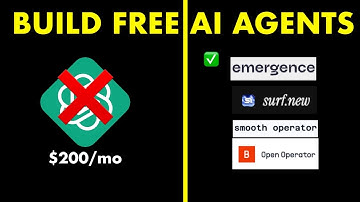 5 FREE ChatGPT Operator Alternatives (AI Agent Builders)