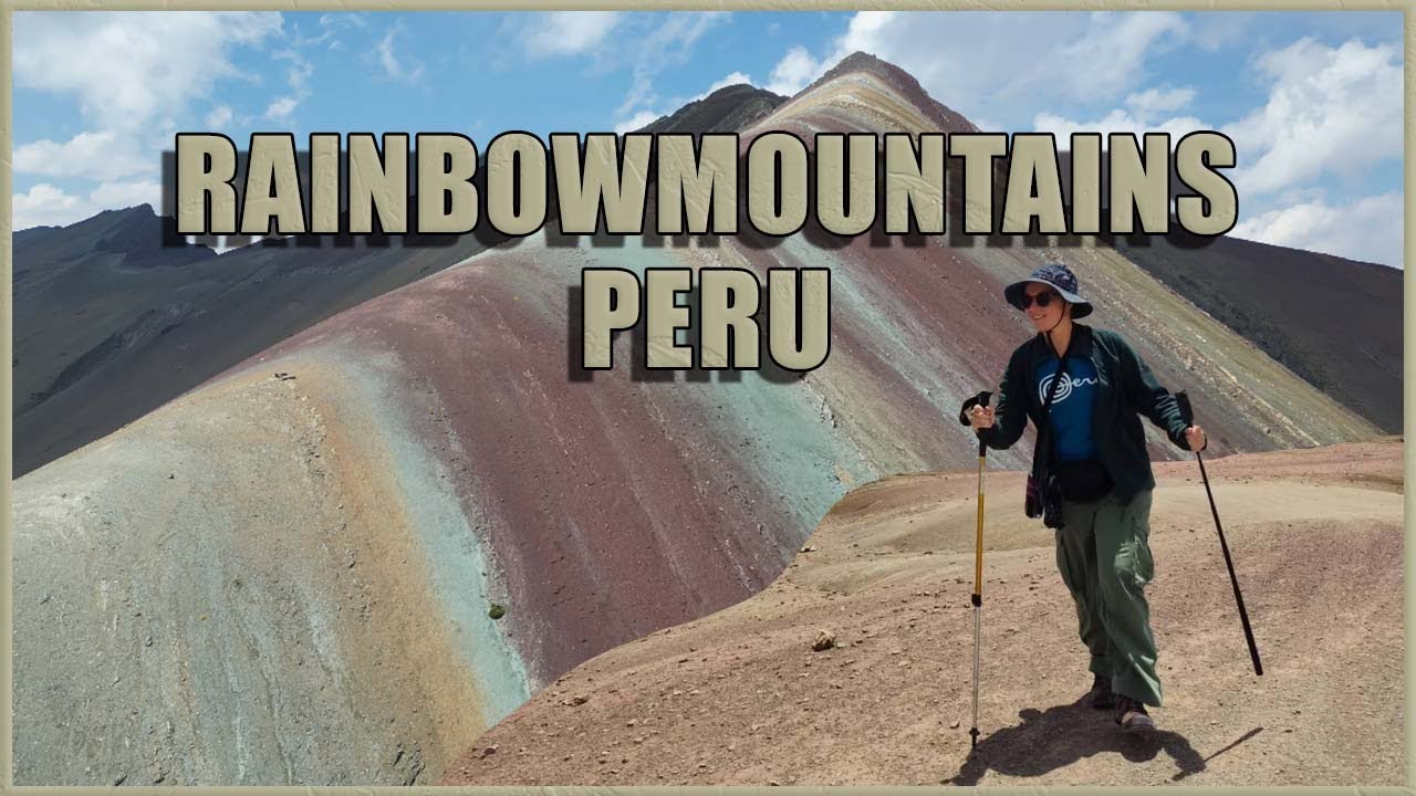 Rainbowmountains Peru 4K DRONE video. DJI MINI 3 PRO & INSTA360X3