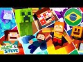 SUPER FILME - A VIDA DE ALEX E STEVE (MINECRAFT ANIMAÇÃO)