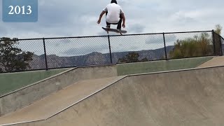 22 years of skateboarding progress (Raw Clips)