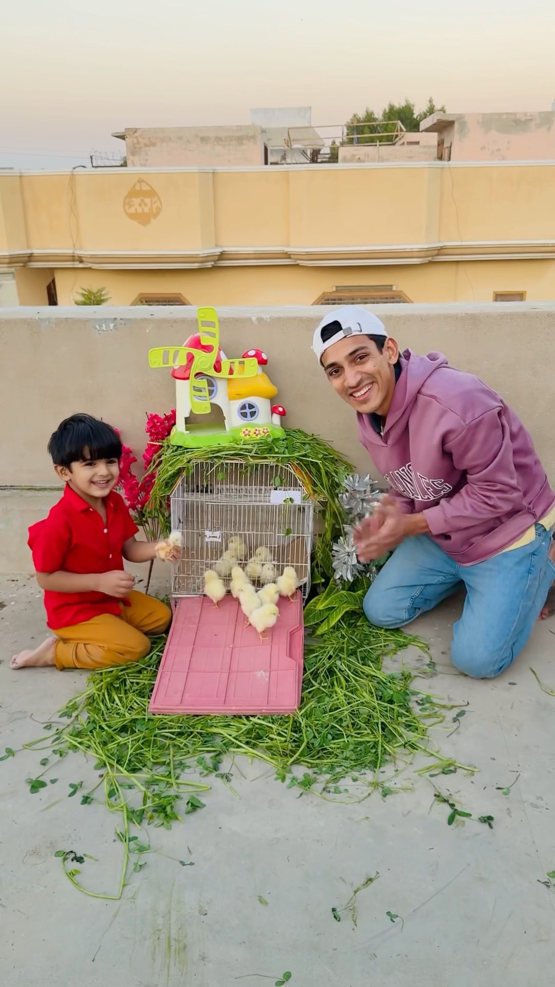 Ah Building Chuchu  House ❤️?|