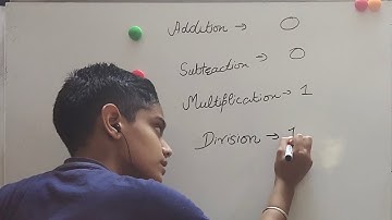 Identity Element for all| Anubhav Pathania