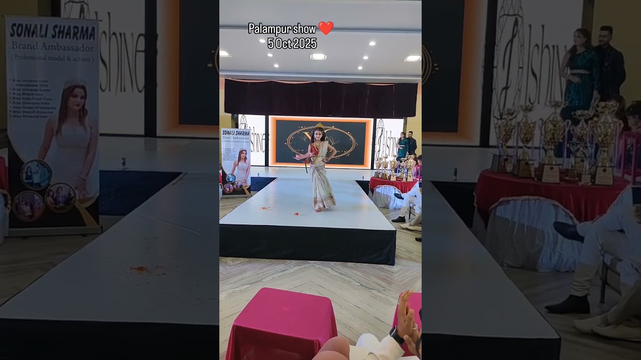 Showstopper in Palampur fashion show 