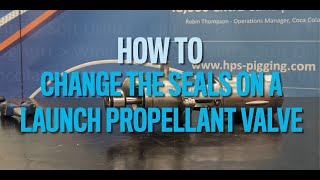 How to Change the Seals on a Bardiani Launch Propellant Valve screenshot 1