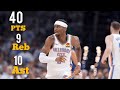 SGA 40 point masterclass in game 4 of the western conference finals| 27 MAY 2025