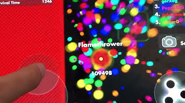 This is the Part 2 of my game fisp.io..with the highest score. World Record! 200,000 score the win😃