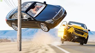 Extreme Car Crashes Compilation 252 - BeamNG Drive | CRASHdriven