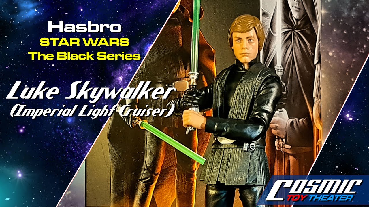 R432 Star Wars Black Series Luke Skywalker Imperial Light Cruiser Action Figure Review