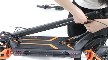 Kukirin G3pro Replace the Pole Folder Tutorial（更换立杆折叠器教程）