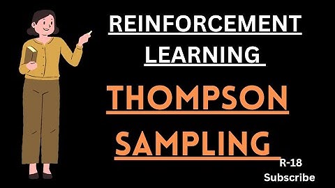 Thompson sampling | Reinforcement Learning | #jntu