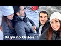 LLEGÓ LA NIEVE A TURQUÍA 🇹🇷😱VAMOS AL TELEFERICO !! 1400 Metros de Altura