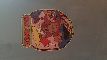 Mini Donkey Kong Arcade Cabinet Build !