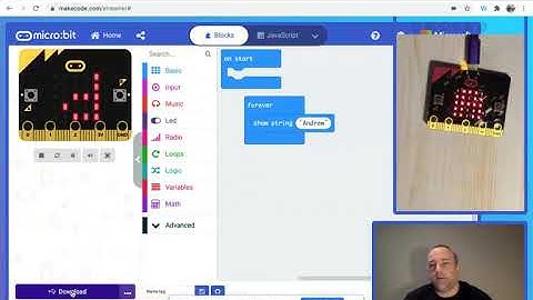 Pairing the micro bit with MakeCode