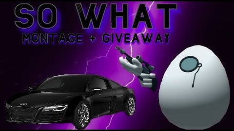 SO WHAT | Shell Shockers Montage + Giveaway (4k)