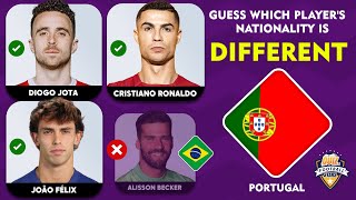 Guess which player's nationality is different |⚽ QUIZ Football STARS