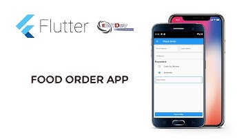 Flutter Tutorial - Order Food App #36 Design Checkout UI