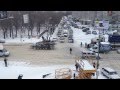 На помощь дорожникам Волгограда вышла военная техника