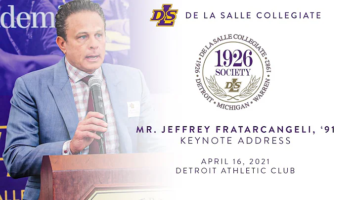 1926 Society - Jeff Fratarcangeli Keynote Address