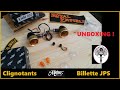 Brekelien interceptor project  unboxing clignotants motone billette jps