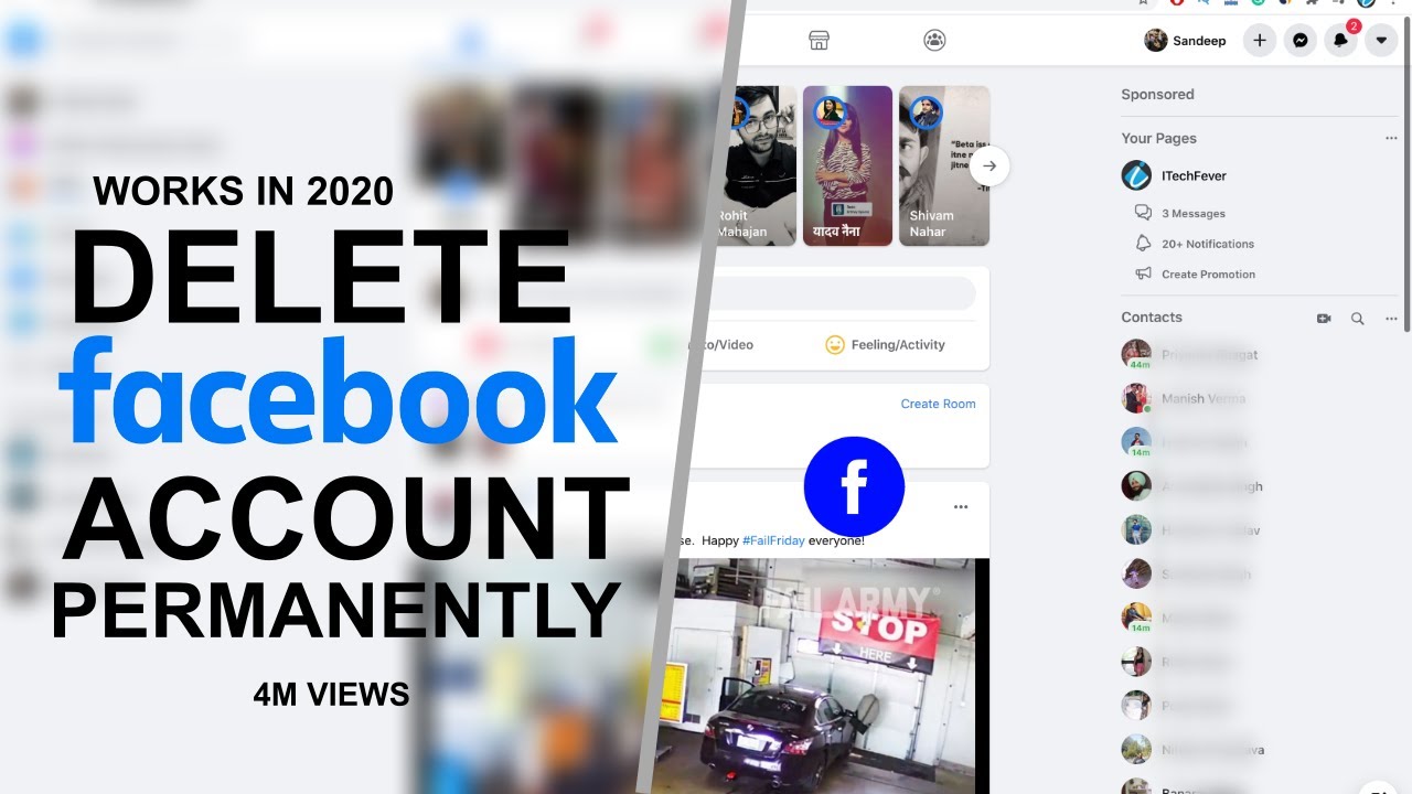 How to Delete Facebook Account Permanently - Easy Way ...