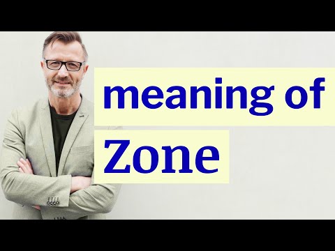 Zone | Meaning of zone