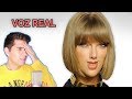 Escuchando la VOZ REAL de Taylor Swift sin Autotune | Vargott