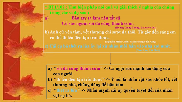 Những thành ngữ so sánh dùng biện pháp nói quá