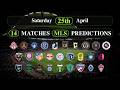 Vancouver Whitecaps vs Colorado Rapids | MLS | Full Data Analysis &amp; Predictions | 25th April
