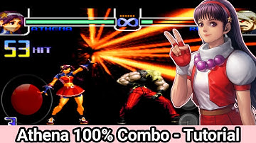 Kof 2002 Athena 100% Combo Tutorial #kof2002