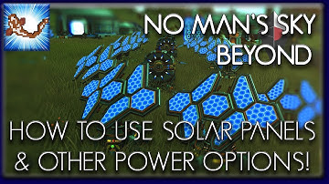 Solar Panels, Reactors, and Electromagnetic Generators for Your Base! - No Man