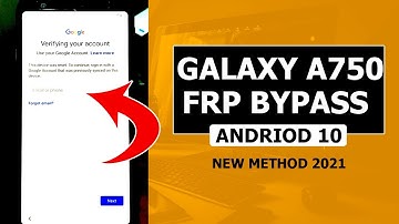 Samsung Galaxy  A7 SM-A750F 2018 GOOGLE ACCOUNT/FRP Bypass |ANDROID 10 |Latest Security 2021