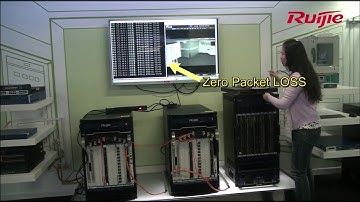 Ruijie VSU Virtualization (Switch Stacking) High Availability Test (#RG-N18000 Chassis Switch)