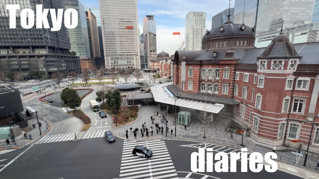 JAPAN TRAVEL DIARIES | ep. 20 lunch at Café 1894 🍝 KITTE MARUNOUCHI 🎀 fun at gacha stand 🧸