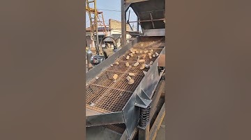 40 type double-layer vibrating screen test and debugging before leaving the factory#vibratingscreen