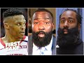 Russell Westbrook will get the best out of Harden in the playoffs - Kendrick Perkins | First Take