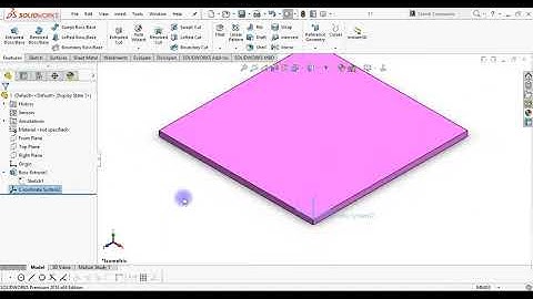 SolidWorks  | 21 | Beginner | Table Driven Pattern