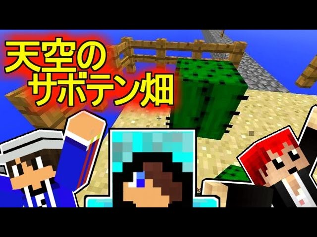 【マインクラフト】怪奇現象？スカイプの調子が悪いのに会話が成立する【スカイブロック実況!赤髪のとも】９