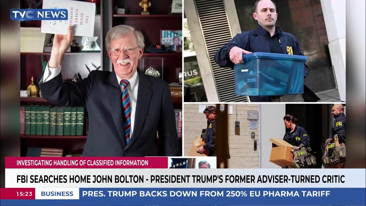 FBI Raids Home of John Bolton, Former Trump Adviser Turned Critic