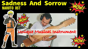 Sadness and Sorrow OST Naruto with Unique Instrument | Sape Dayak Cover ▌Music For Mental Health