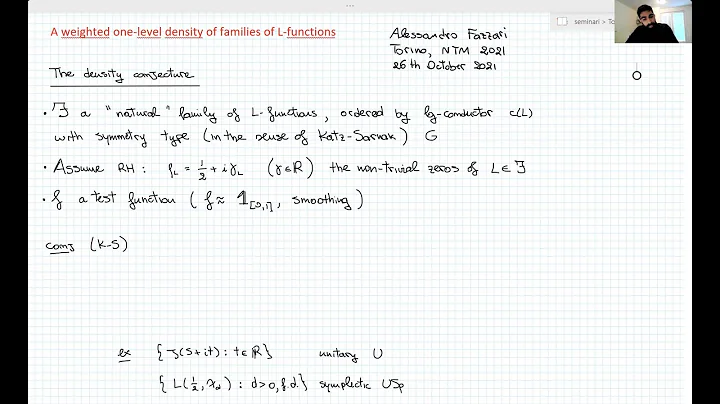 A weighted one-level density of families of L-func...