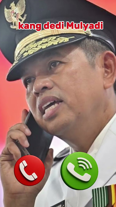 kang dedi Mulyadi calling #kdm #kangdedymulyadi #ringtone #iphone