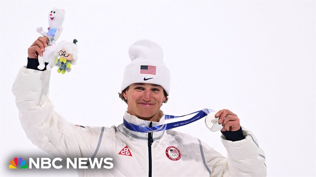 ‘A dream of mine my entire life’: Mac Forehand on winning silver in the men’s big air competition