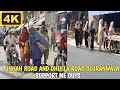 The Famous Jinnah Road And Dhulla Road Gujranwala Pakistan || 4K Walking Tour #travel trav