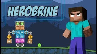 HEROBRINE! #3 - Bad Piggies Inventions