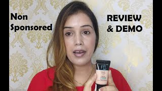 Flawless Face + Red Lips Makeup Tutorial + Fit Me Foundation Review | Kiara Leswara