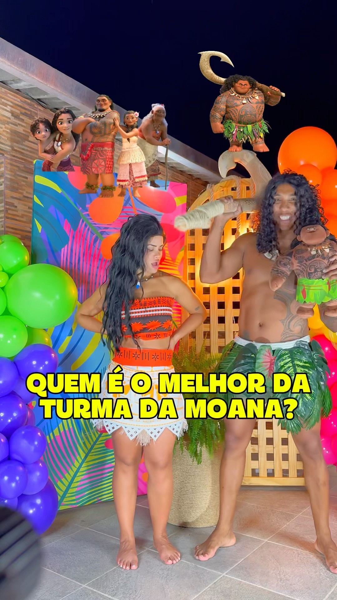 Dessa vez quem é?​⁠@mayca.brasil #challenge #moana #maui #funnymemes #shorts #short
