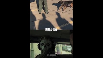 CODM K9 Unit in Real Life!